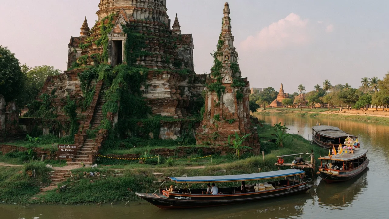 Buddhism in Thailand — later in the day.